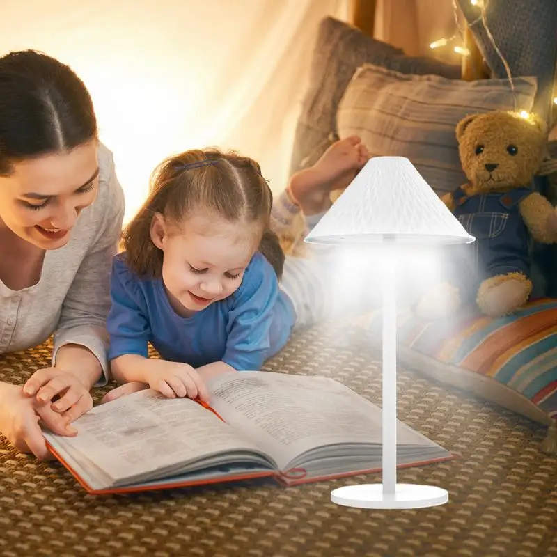 

Rechargeable Table Lamp Desktop Night Lamp Touch Control Desktop Night Light For Bedroom Dimmable Bedside Lighting Device