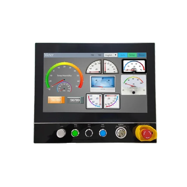 15.6 Inch Buil-in Control Panel DVI/USB Extended VGA Interface Industrial Control Display Screen IP65 High Brightness