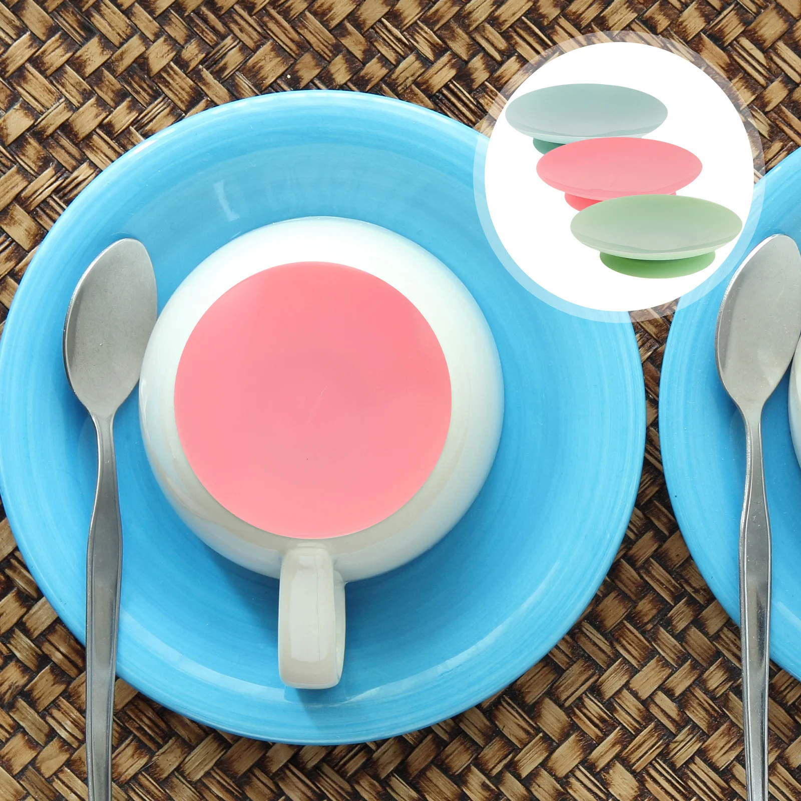 

3Pcs Silicone Suction Plates for Toddlers Baby Plates with Strong Suction Non Slip Elders Food Plate Patients Dining Bowl