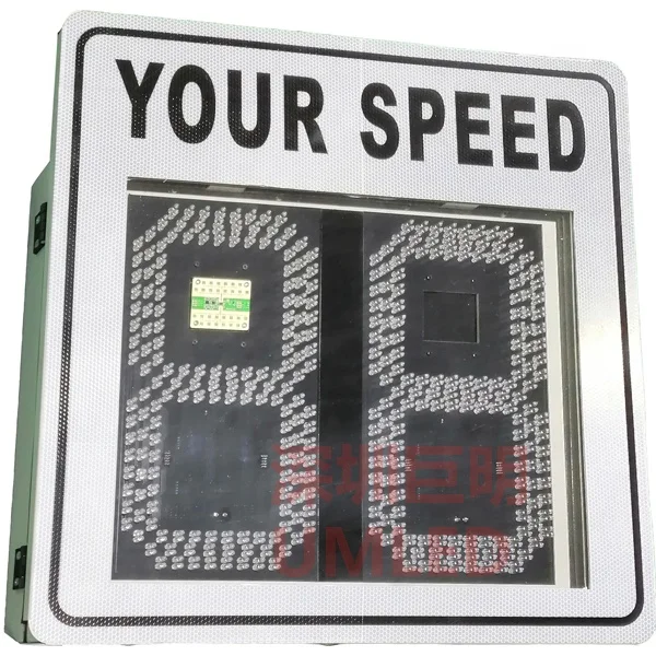 Factory Direct High Radar Speed Digits Display Board Solar Led Traffic Sign Solar Light Sign Limit Sign