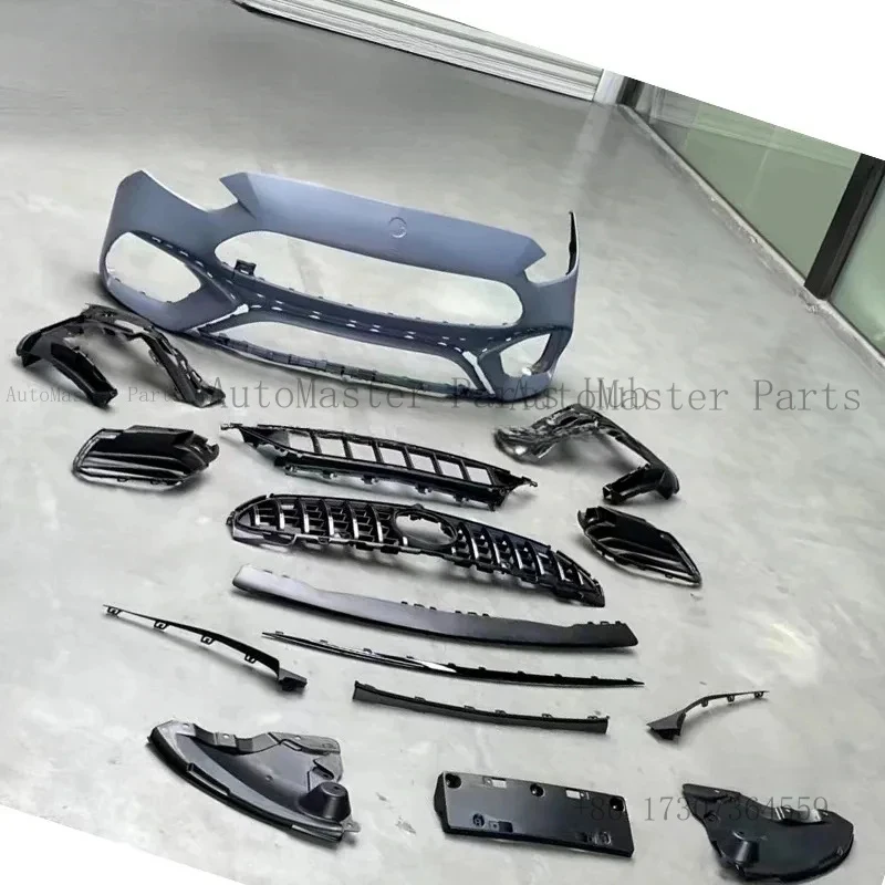 

Modification Bodykit C63 Facelifts for C Class W206 Upgrade Car Bumper Grille Diffuser Body Kit