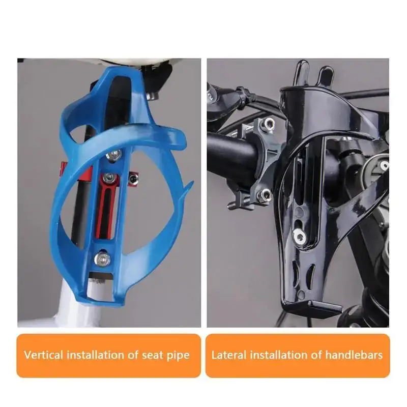 Bicycle Water Bottle Holder Rack Mount Aluminum alloy Kettle Bracket for Mountain Roads Folding Bikes Cycling Accessories