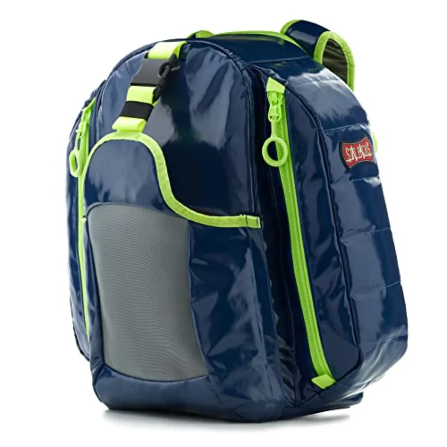 

G3+ QuickLook AED Blue AED Backpack for EMS Police Firefighters Durable Waterproof Nylon with Multiple Compartments and Reflect