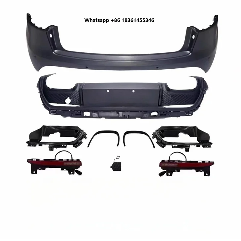 

For 2014-2021 Upgrade to 2023 New Style High Quality Body Kit Front Rear Bumper Assembly Taillight