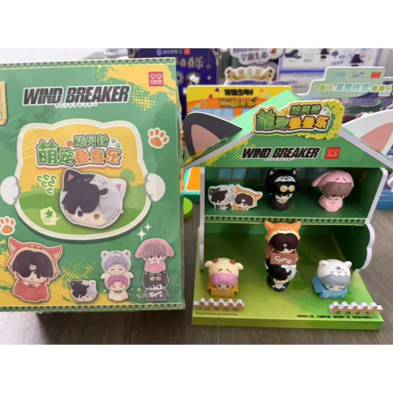 Boneka Figur Anime Mini Lucu Asli Baru, Kotak Buta, Aksesoris Dekorasi Meja, Mainan, Tas Tebakan, Dekorasi Meja, Hadiah