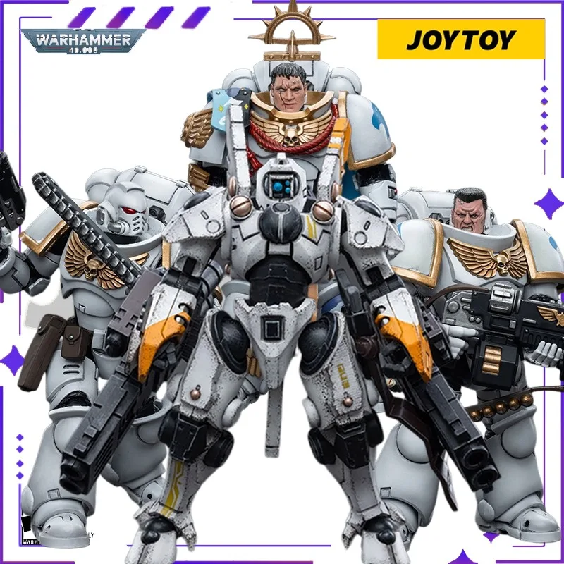 

[В наличии] JOYTOY, оригинальная мобильная кукла 40K1/18 Warhammer 40000, звездный воин, белый архон, арбитратор, мобильная совместная модель, игрушка в подарок