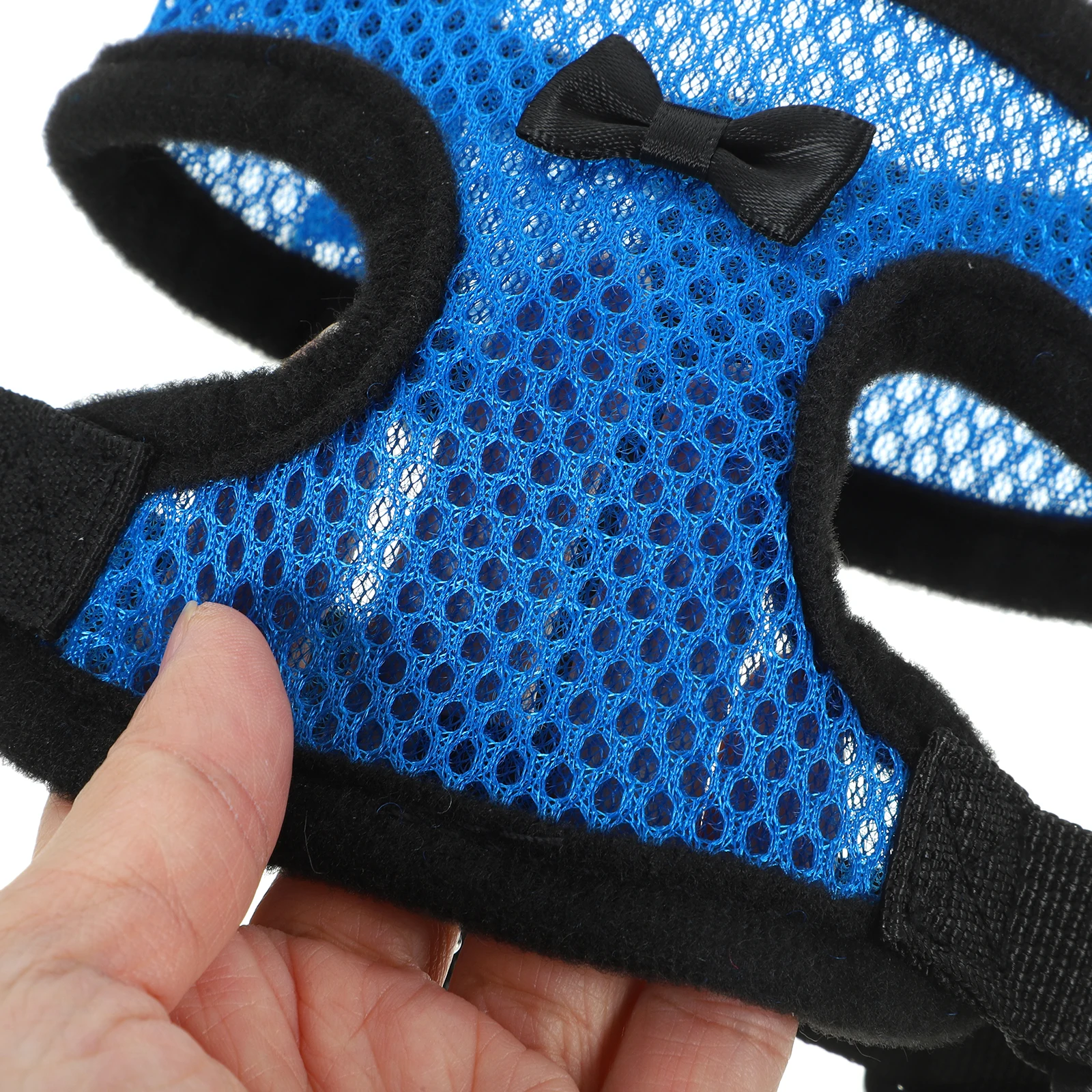 

Chicken Duck Goose Mesh Harness S Blue Size Breathable Chest Strap Pet Walking Leash Long Rope Durable Practical