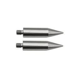 2pcs Reliable Quality Replacement 50MM Length Mini Pole Point Tip For Mini Prism 1/4