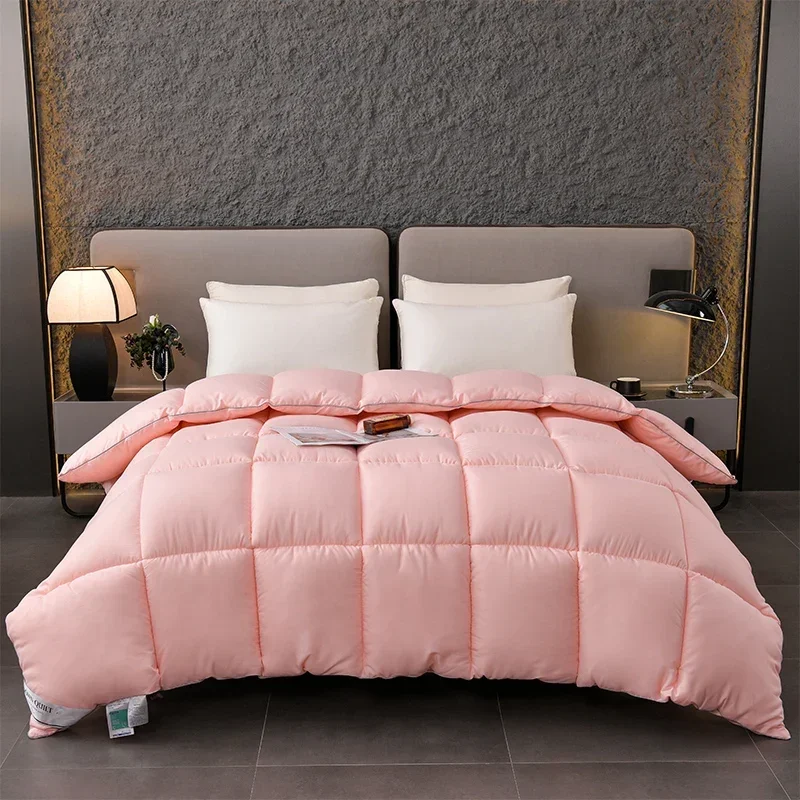 2024 new skin-friendly and comfortable five-star hotel feather velvet quilt winter quilt thickened warm  quilt core