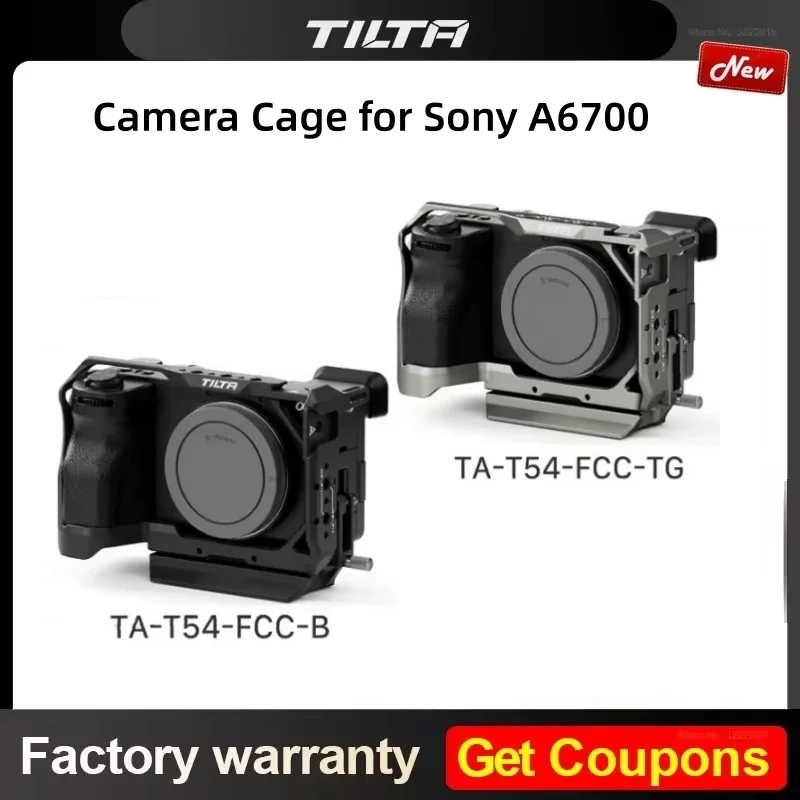 TILTA A6700 Full Camera Cage TA-T54-FCC-B para Sony A6700