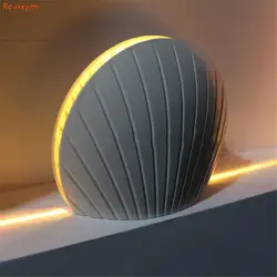 Roukeymi Outdoor Waterproof IP65 LED wall lamp surface wall sconce liner Aisle Bedroom Decorative luminaire exterieur terraza