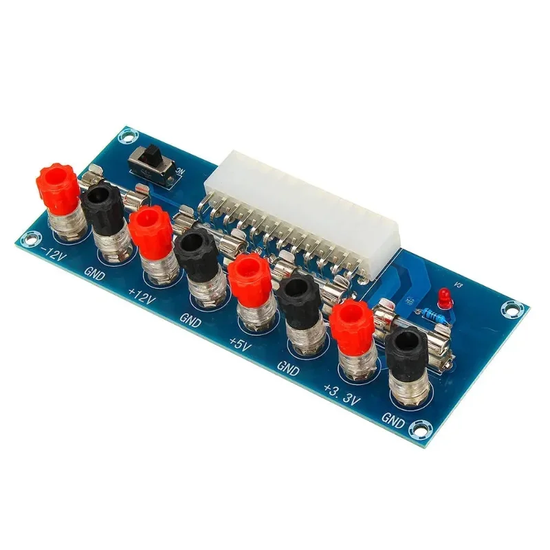 SOTAMIA Desktop Computer Chassis Supply Power M229 Transfer Board 4 Way Voltage Power Output Terminal Module DIY Power Amplifier