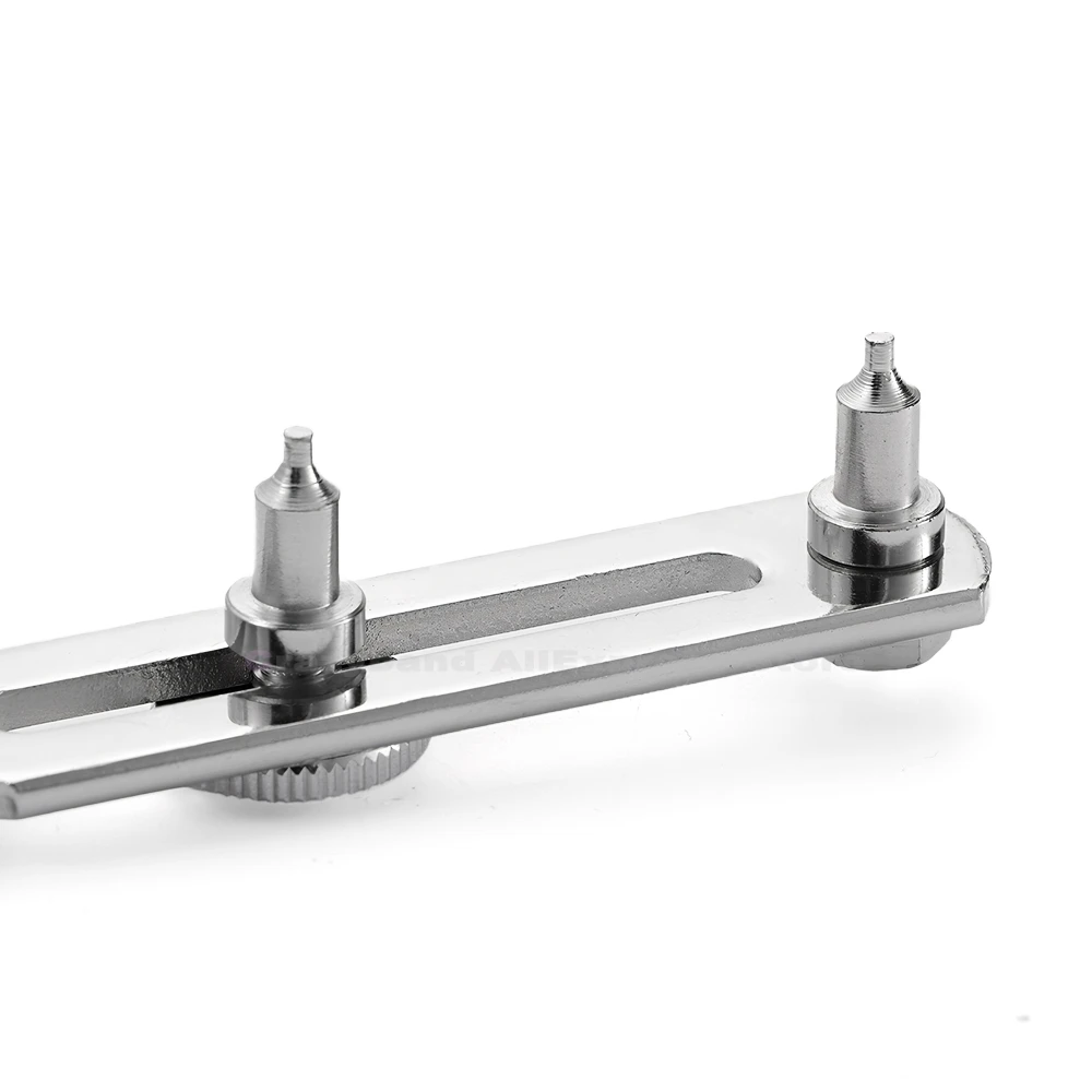 اثنين من مخالب فتاحة معدنية عدة أدوات ساعة ساعة قابل للتعديل فتاحة الغطاء الخلفي اضغط أقرب مزيل إصلاح الساعاتي أداة إصلاح أداة