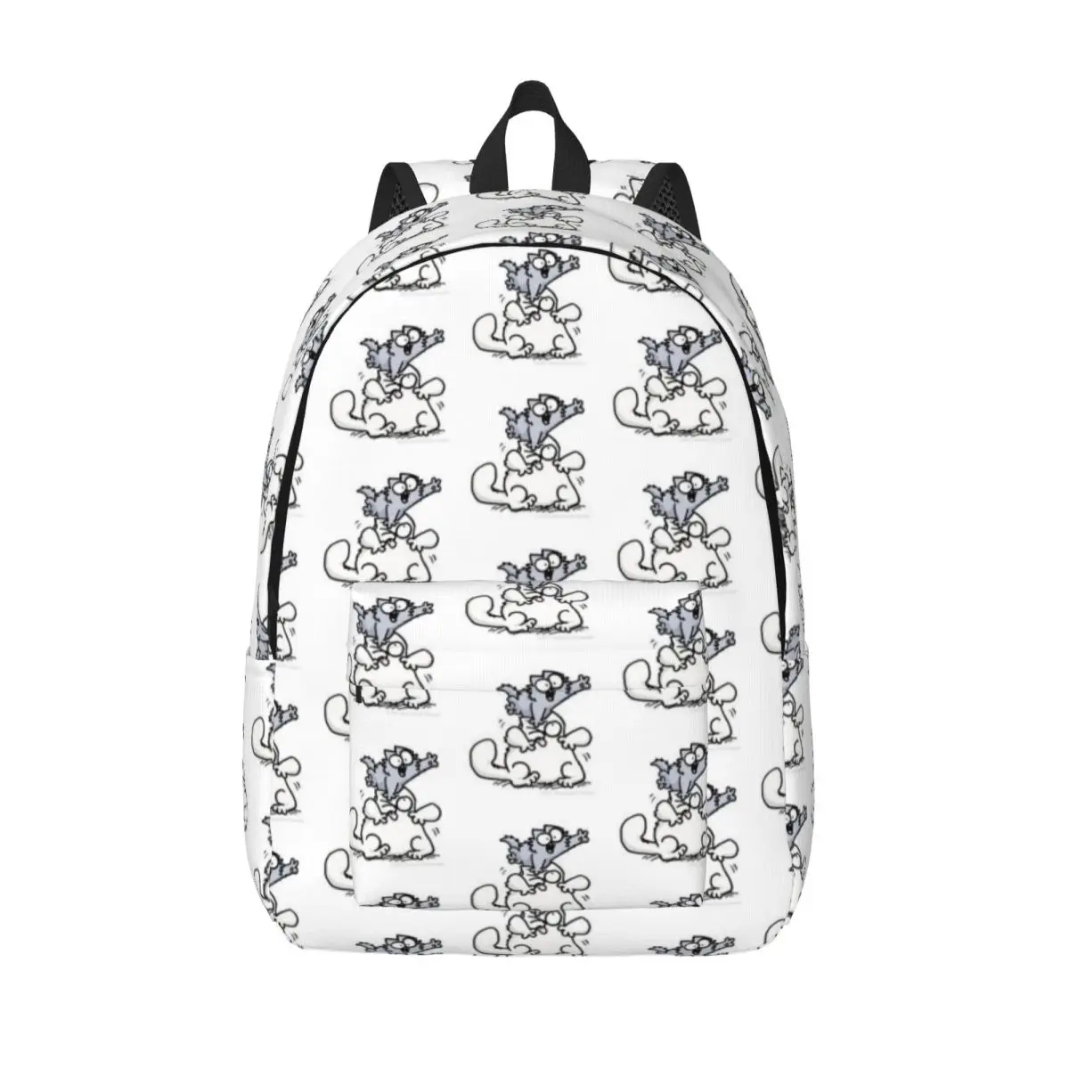 

Подростковый рюкзак Simons Cat, подарочный школьный деловой рюкзак для мужчин и женщин, холщовые сумки для ноутбука