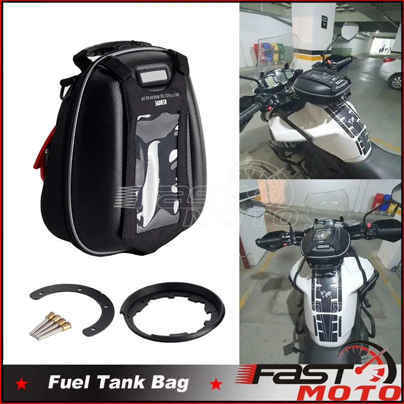 Motorcycle Waterproof Racing Bags Tanklock Fuel Tank Bag Toolbag For BMW R1200 GS/R Ducati Multistrada 900 1200 1260 S Enduro V4