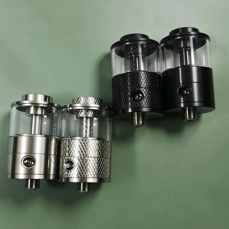 YFTK Empire V RTA 23MM 3.5ML SS316+PMMA malzemeden yapılmış yeniden yapılandırılabilir tank, Hava pimleriyle birlikte 0.8/1.0/1.2/1.4/1.6/1.8/2.0MM Yedek Parçalar