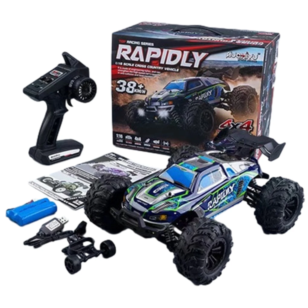 

Advanced Unisex 1/16 RC Car Hobby Grade Truck With Integrated ESC Receiver High-speed Remote
