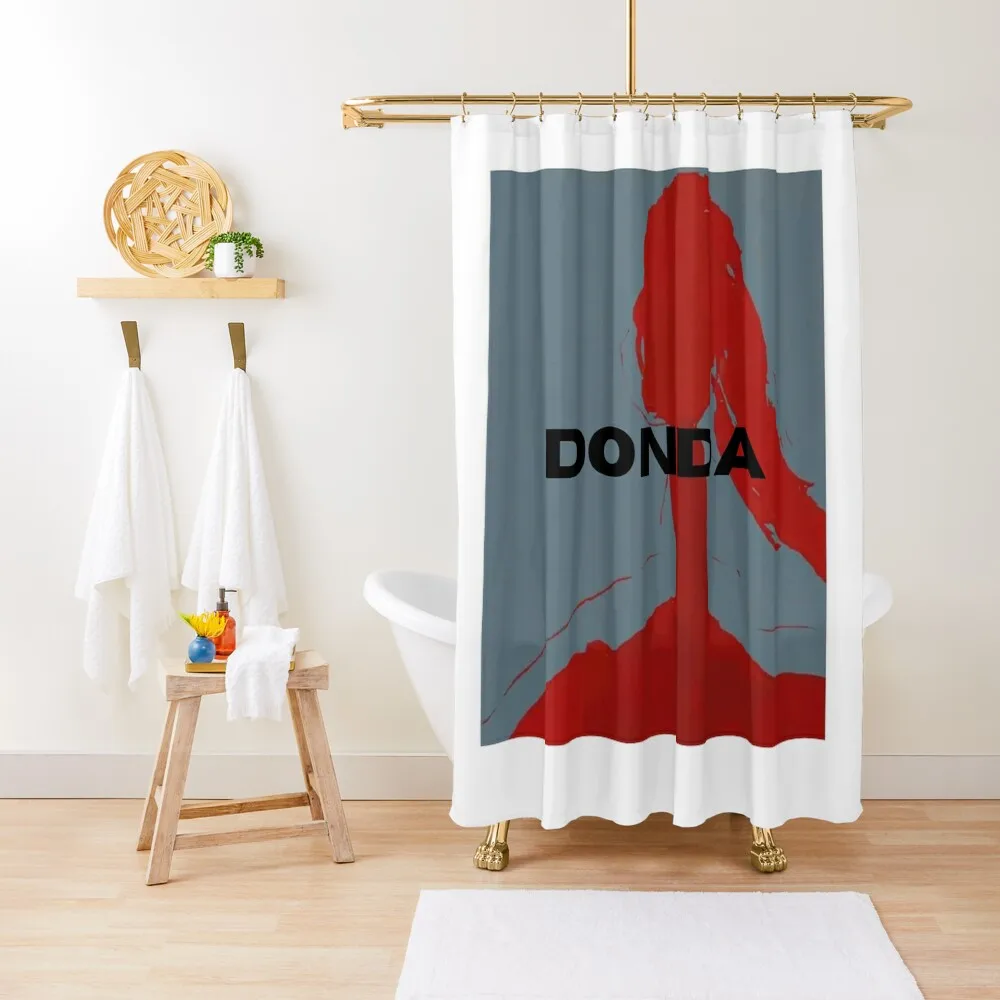 

DONDA Kanye WestAlbum Design Shower Curtain For Bathrooms With Beautiful Designs Shower Waterproof Curtain