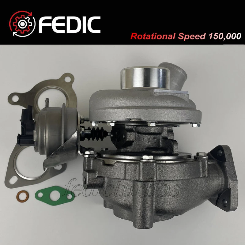 Turbocharger GTB1752V 802250 Turbine full turbo for Iveco 2045 2.8L 8140.43N4 148HP 2014