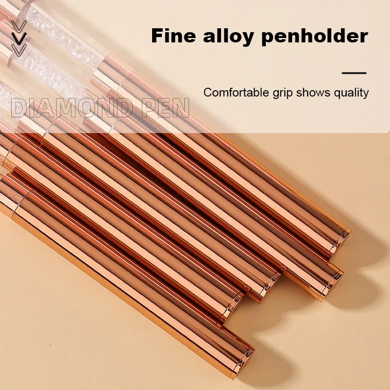 Dual-ended Nail Brush French Stripe Brushes Manicure Liner Brush 3D Tips Ultra-thin Line Drawing Pen UV Gel Painting Brushes