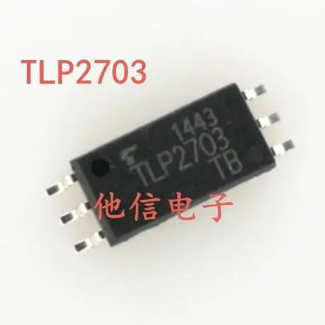 

TLP2703 SOP-6 100K bit/s (TP,E OPTOISO 5KV DARLINGTON