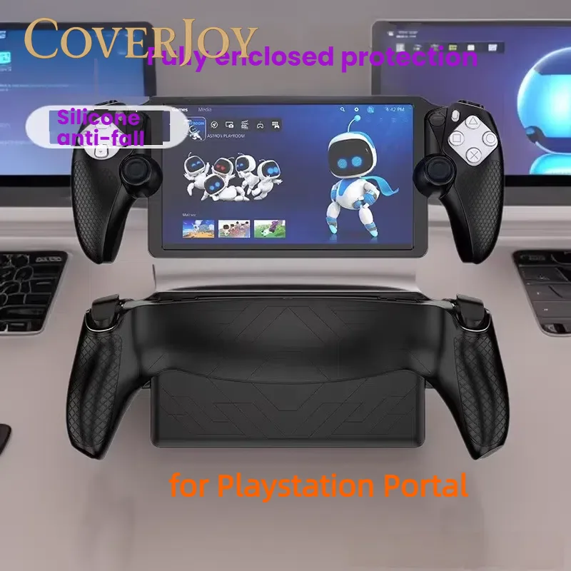capa-de-silicone-coverjoy-para-playstation-portal-a-prova-de-choque-anti-arranhoes-e-protecao-para-controle-de-pele