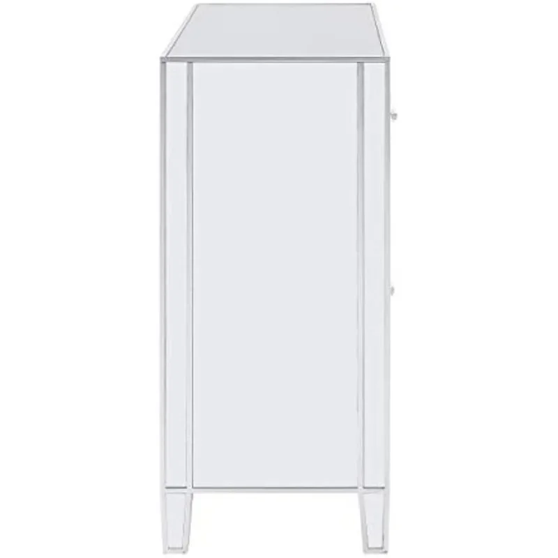 Fantoomkast, Gespiegeld Met Matte Zilveren Afwerking.