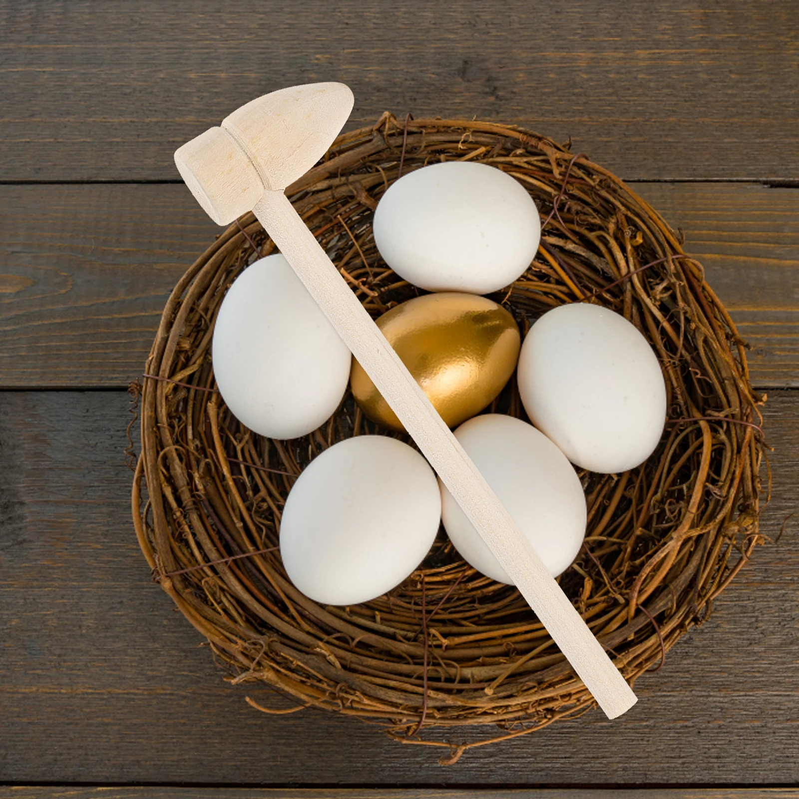 

20pcs Mini Wooden Mallets Kids Funny Wooden Hammers Children Cracking Hammer Crab Lobster Small Cake Mallet Game Hammer Tool For