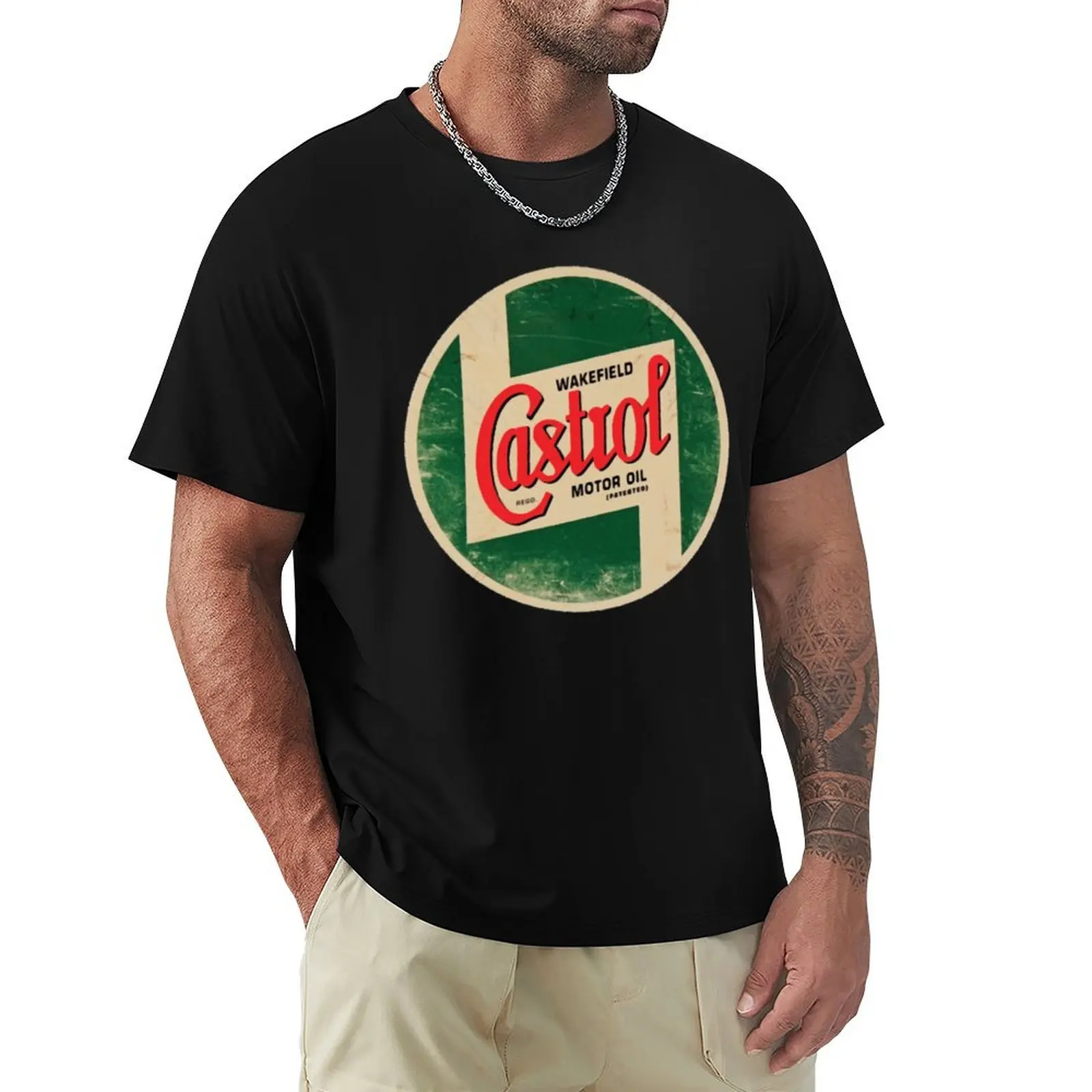 

castrol oil vintage logo T-Shirt UV Protection Outdoor Tee Shirt