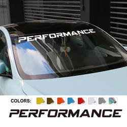 Car Front Windshield Sticker Graphics Performance Windscreen Decor Decal Vinyl DIY Wraps Decoration Auto Para Tuning Accessories