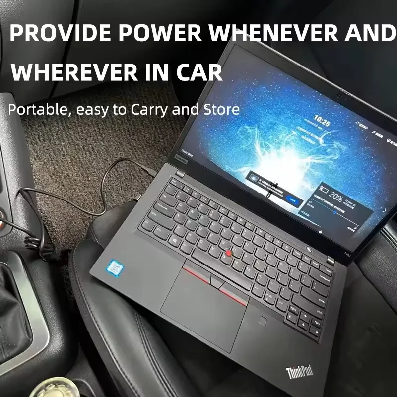2 ​ Ładowarka samochodowa do laptopa 0V 65W 90W do Lenovo ThinkPad X301S X230S G500 G405 X1 Carbon E431 E531 T440s Yoga 13, zasilacz DC — zdjęcie produktu 5