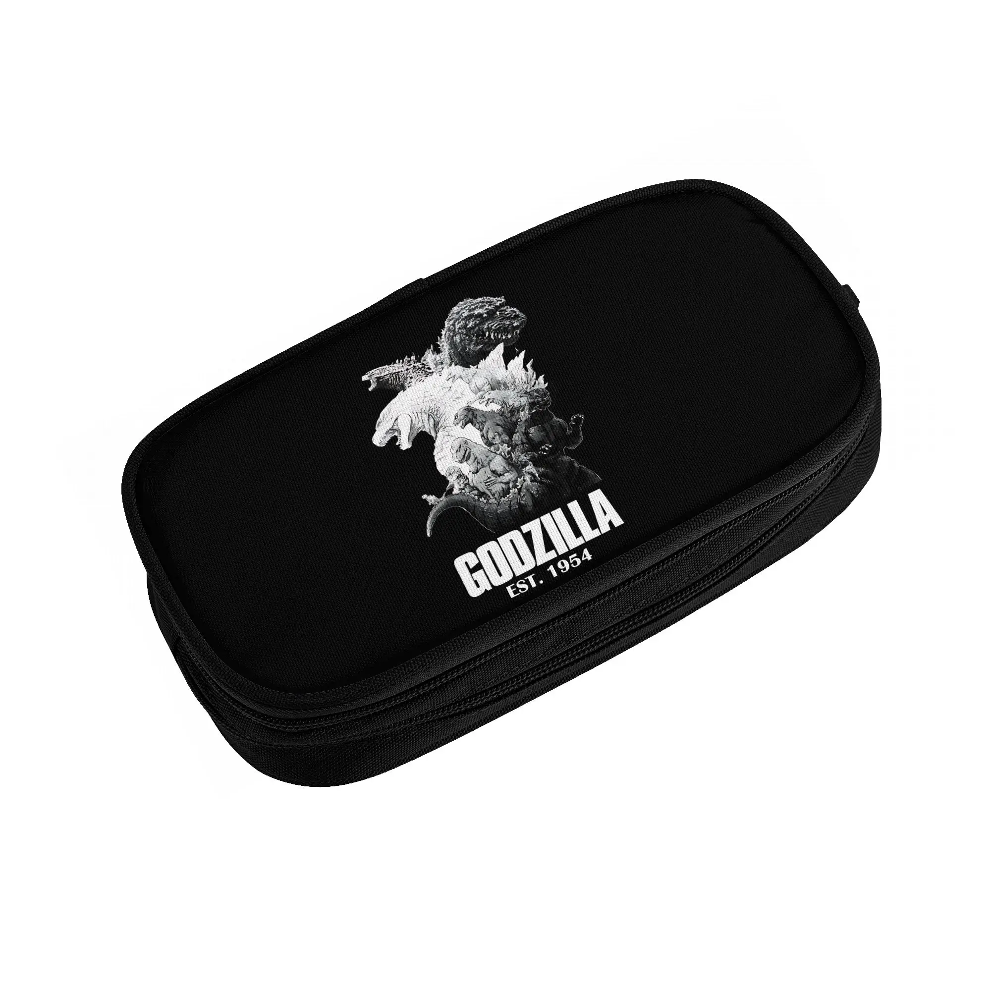 1 Piece GODZILLA Pencil Cases for Students FirstAppearance Pen Box Pencil Bag Big Capacity Pencil Pouch Pen Holder