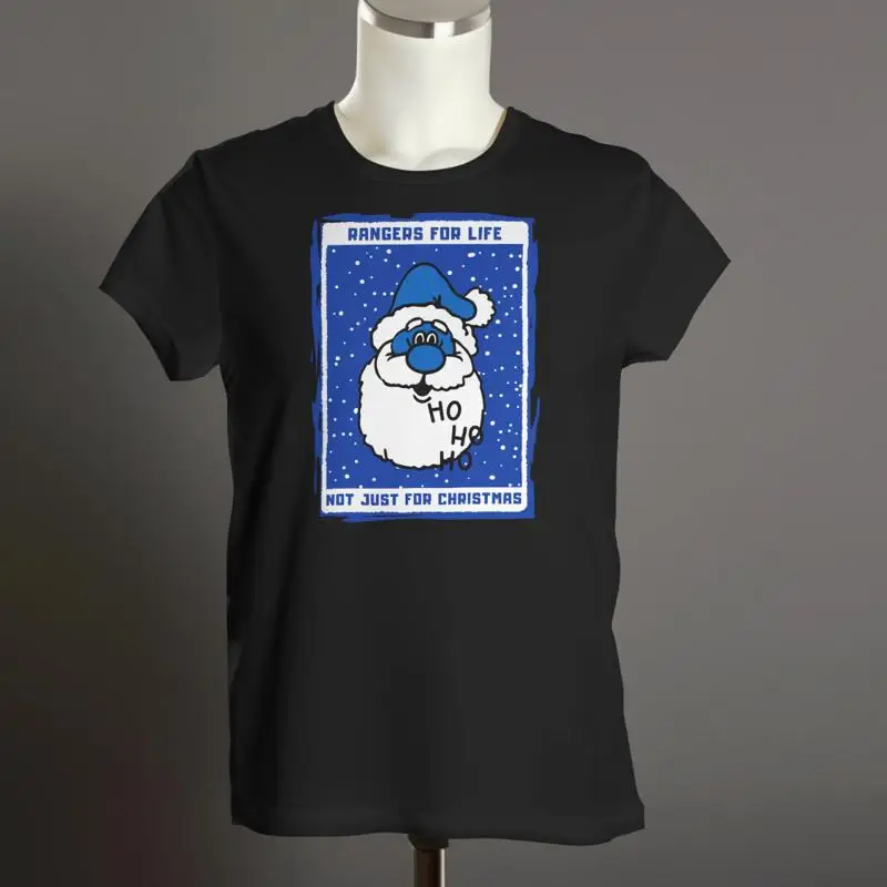 

Футболка QPR / Rangers — RANGERS Not Just For Christmas — органический унисекс