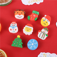Christmas Gift Children's Eraser Zipper Set Student Christmas Rubber Small Gift Holiday Reward Gift