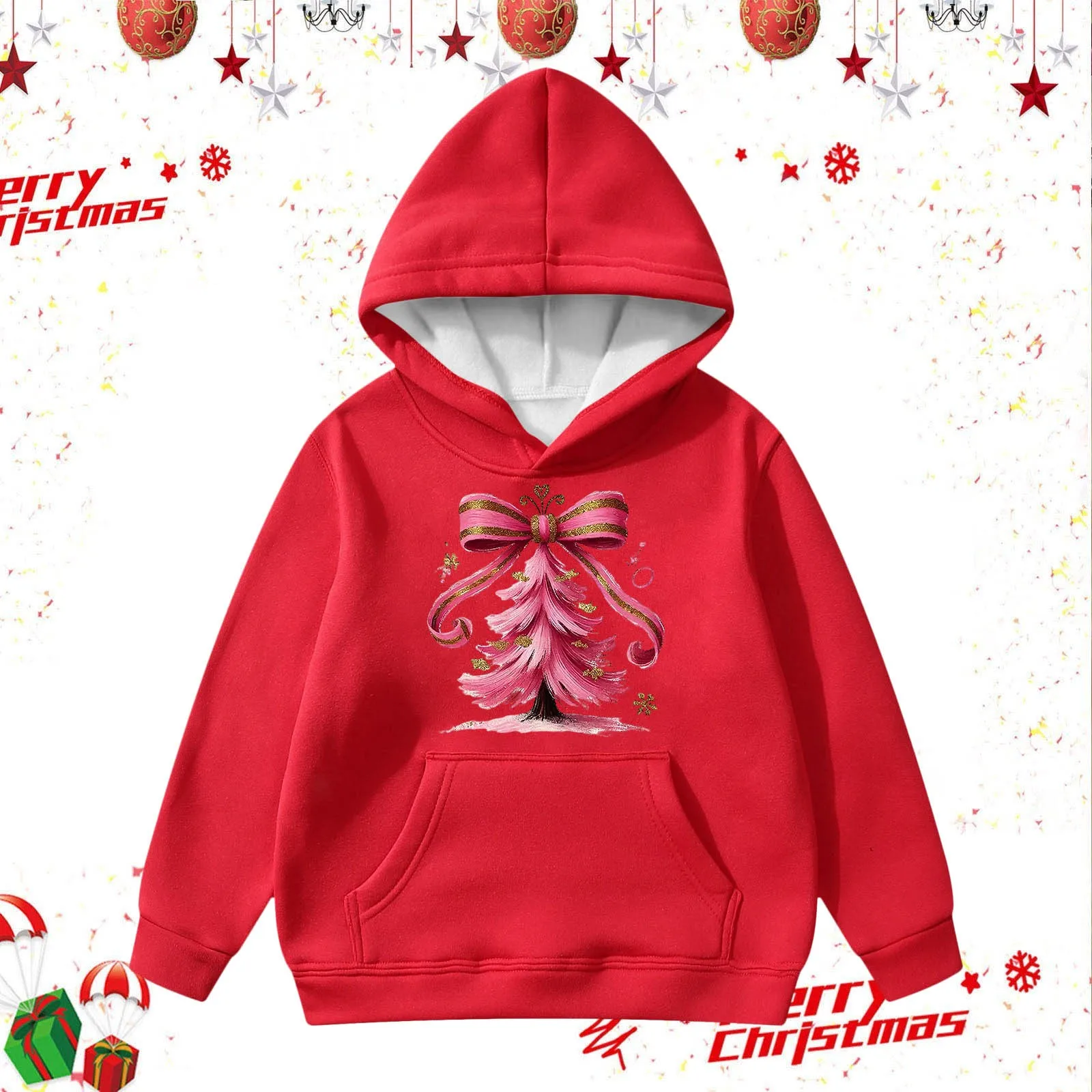 Children Cartoon Printed Hoodies Pullover Cute Long Sleeve Pocket Leisure Sports Hoodie Kids Boys Girls Fashion Soft Sweatshirt