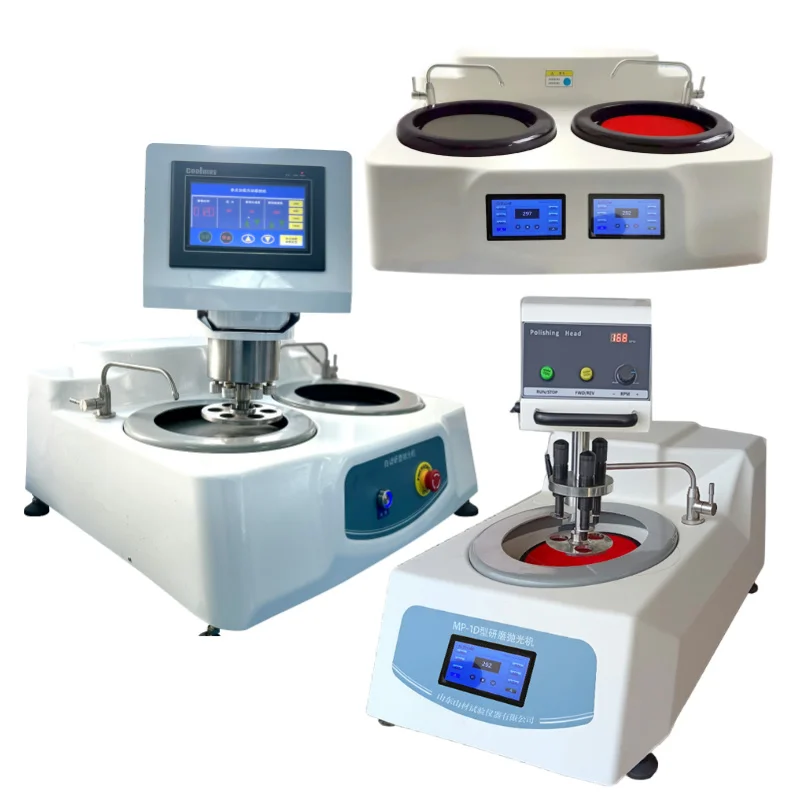 Automatic Grinder Polisher Metallographic Grinder Sample Preparation Machine Bench Grinder Polisher