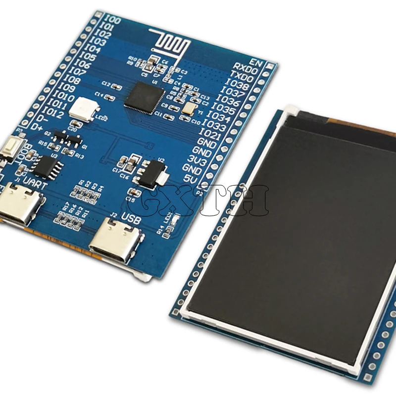 ESP32S2 Display Development Board WiFi Type-C Interface USB Computer Secondary Screen 2.4 Inch