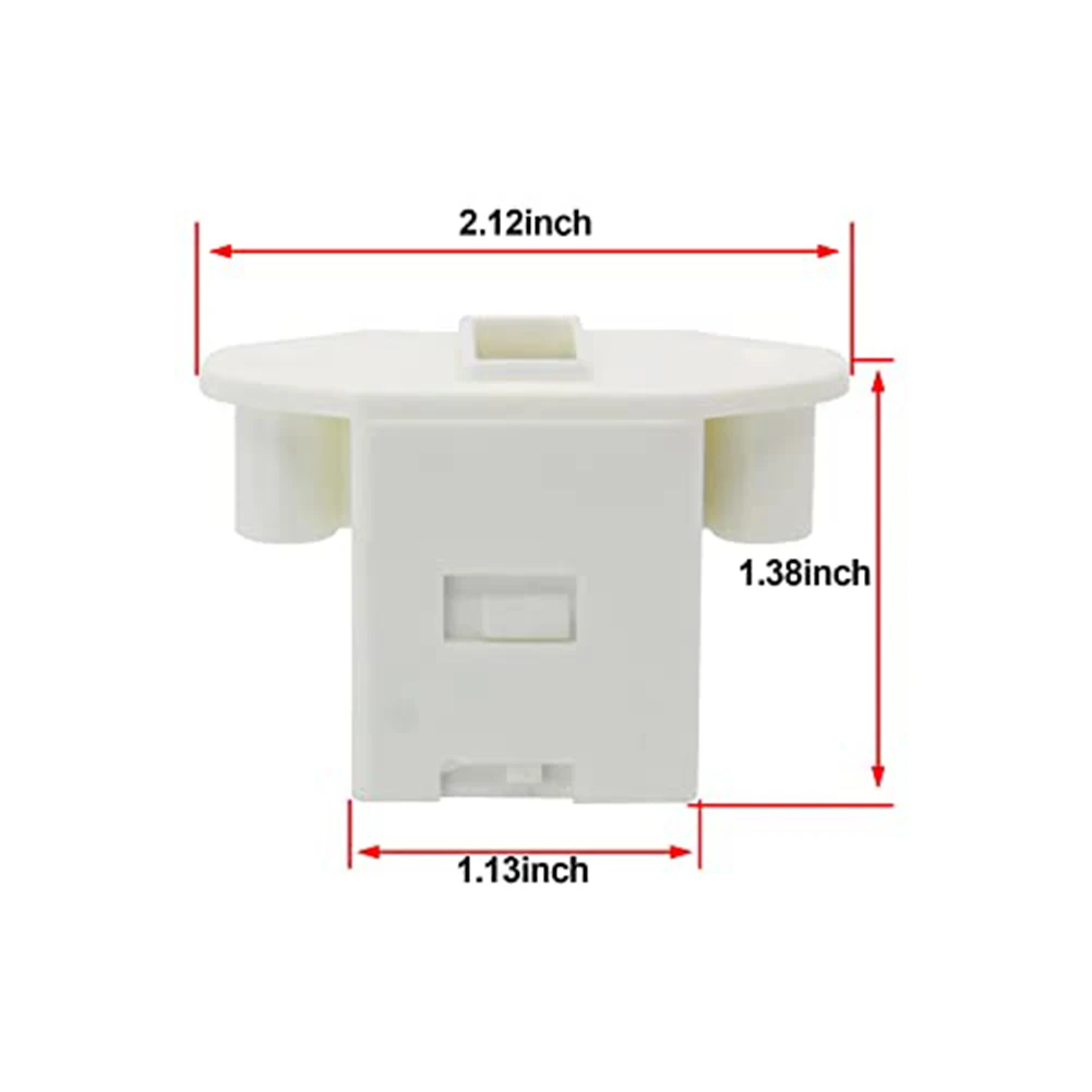 Washing Machine Drawer Lock ABS Material White Compatible with Most Front Load Washers Easy Install Safety Lock
