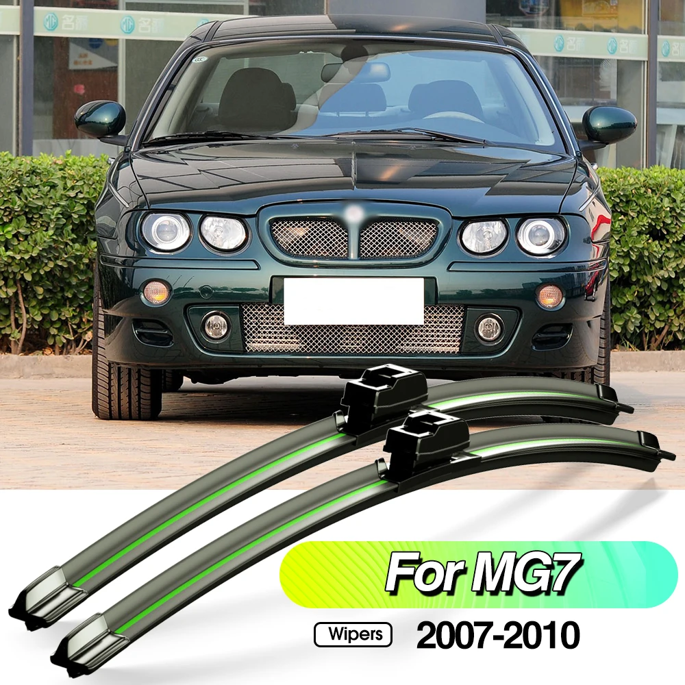 

For MG 7 MG7 2007-2010 2pcs Front Windshield Wiper Blades Windscreen Window Accessories 2008 2009