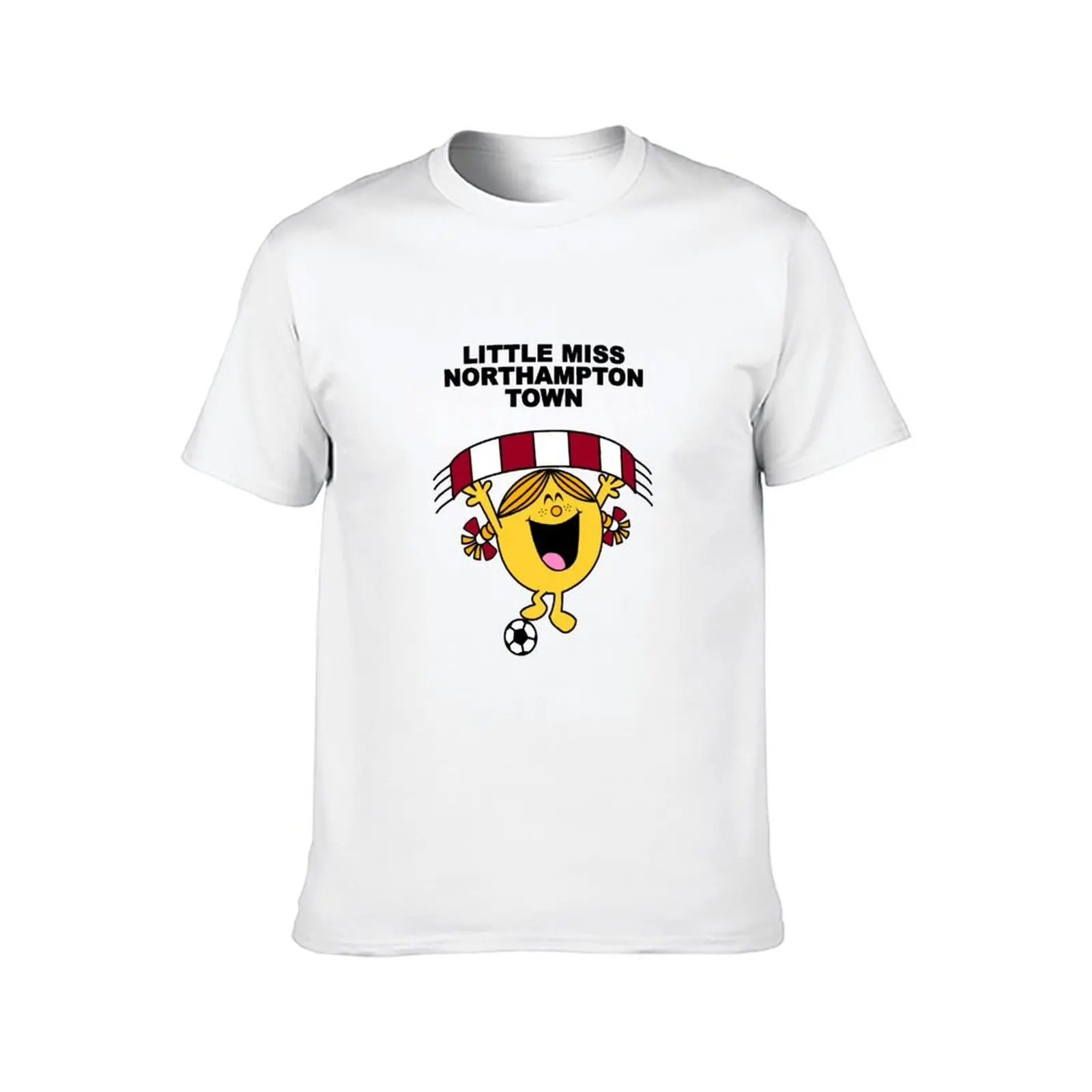 تي شيرت Little Miss Northampton Town تي شيرت للرجال جرافيك عتيق تي شيرت أنيمي للرجال تي شيرت