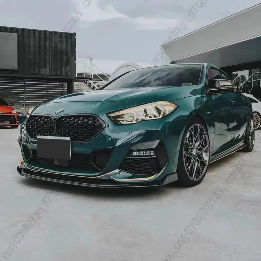 Car Front Bumper Splitter Lip Spoiler Diffuser For BMW 2 Series F44 4-Door 228i 220i M235i M Sport 2020-2023 Body Kits Tuning