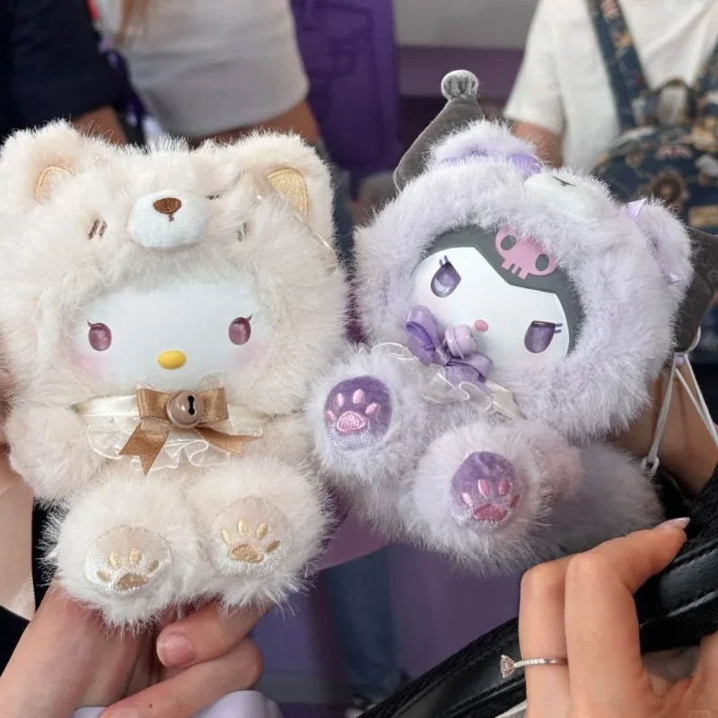 

Sanrio Characters Fox Island Series Vinyl Plush Blind Box Anime Figure Collectible Toy Kt Pochacco Cinnamoroll Melody Gifts