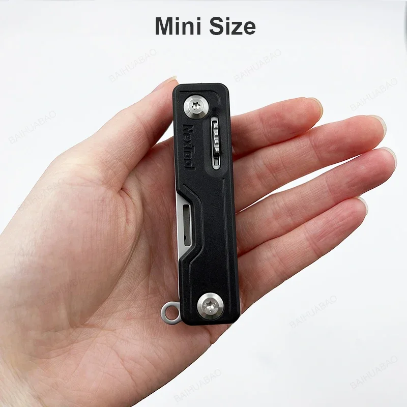 NexTool 10 في 1 EDC Multitool متعددة الوظائف تفريغ سكين مقص مفك للطي الفاكهة التخييم أدوات إنقاذ في الهواء الطلق