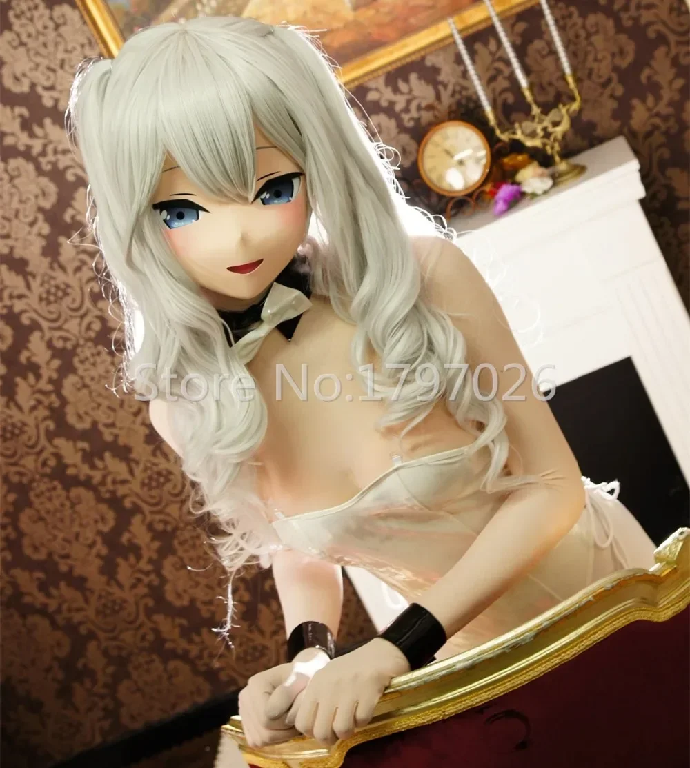 (N04) New Arrival maska Kigurumi guma silikonowa japońskie anime postać z kreskówki Cosplay maski Kigurumi Party Crossdresser