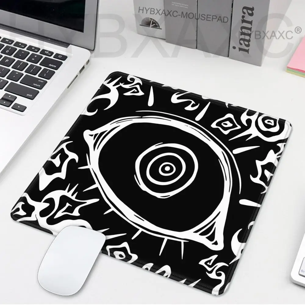 Dark Punk Mouse Pad Kawaii Gothic Cat Gaming Accessories Office Gamer Keyboard Mat Non-Slip Laptop Cute Goth Design Mousepad