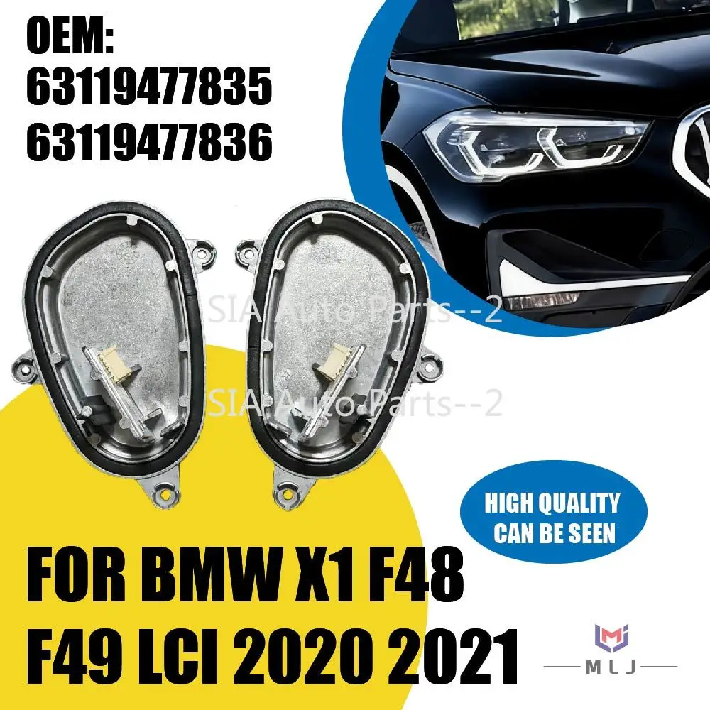 

OE 63119477835 63119477836 NEW FOR BMW X1 F48 F49 LCI 2020 2021 DRL Module Angel Eyes Car Accessories LED Light Source Module