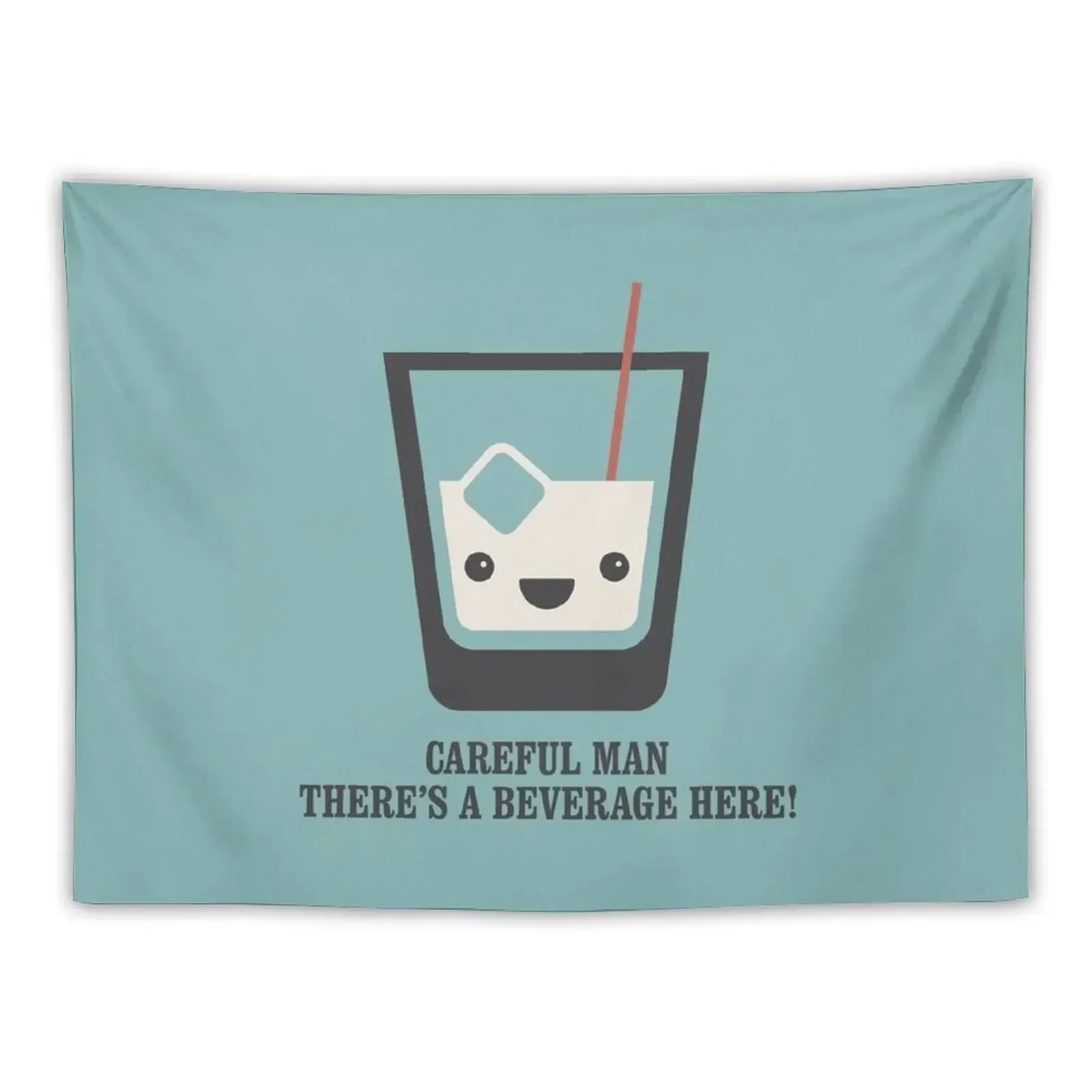 

The Big Lebowski - White Russian - Careful Man, There's a Beverage Here! Tapestry Room Aesthetic Wall Tapestries Tapestry