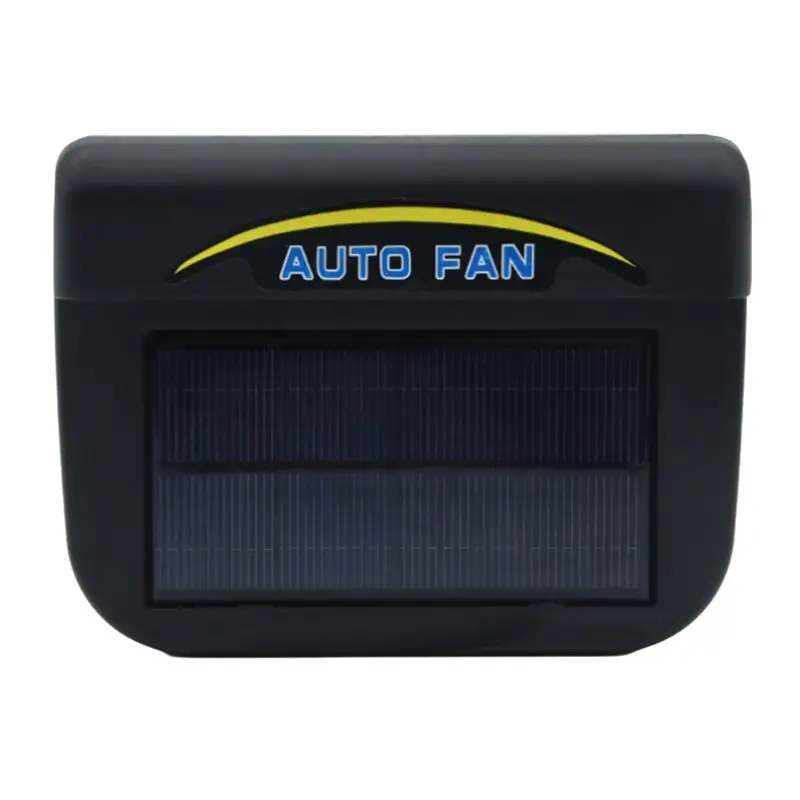 M45K-Solar Powered Auto Window Fan Car Cooler Ventilation Colder Air Vent Circulator Cooling Fan