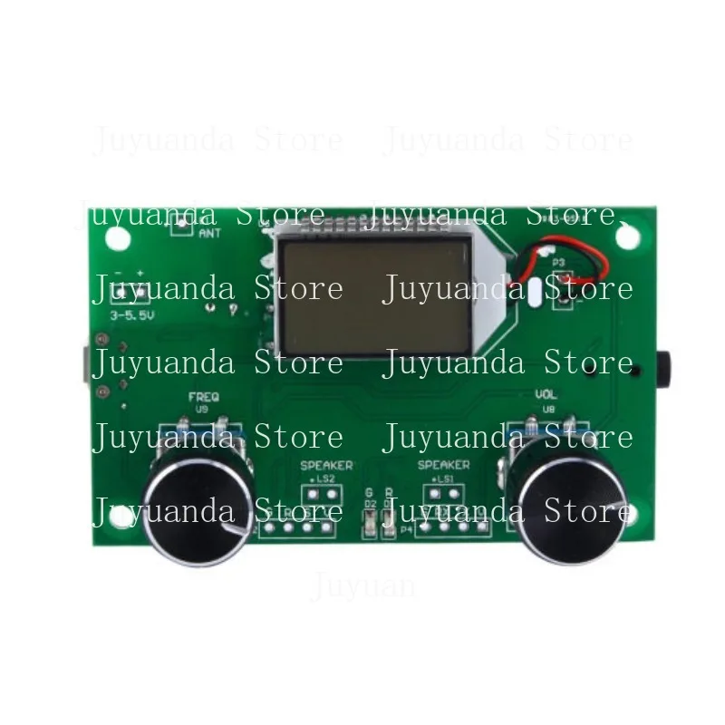 FM Receiver Module Adjustable Frequency Stereo Output Radio Module Wireless Audio Campus Radio Receiver