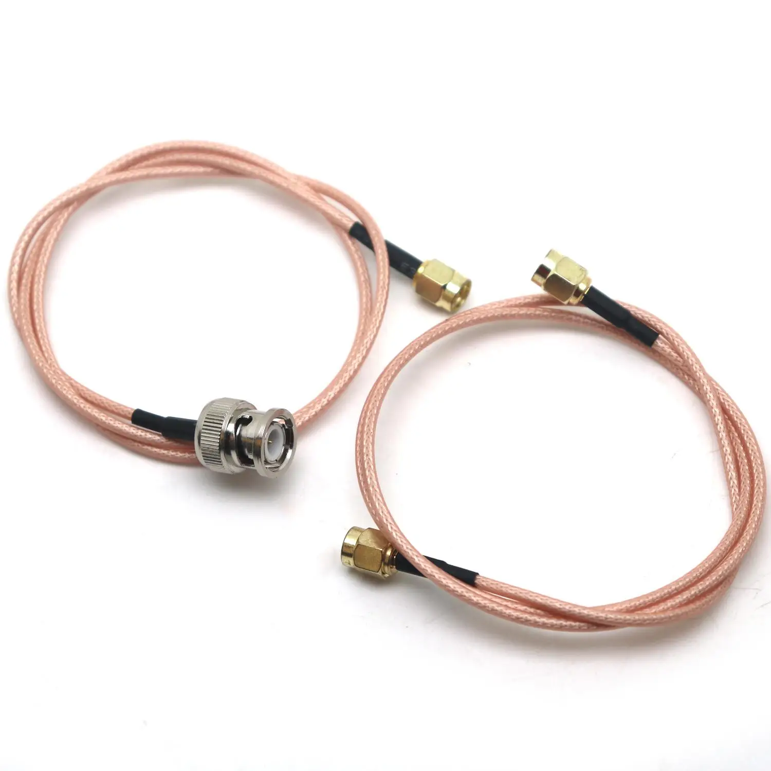DYKB RF Microwave Coaxial Test Cable LNA Amplifier Antenna 60cm SMA-SMA BNC RG316 Spectrum Analyzer RTL-SDR VNA Signal Generator